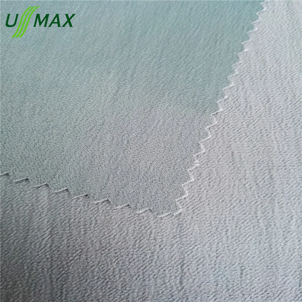 100% вискоза Вискоза атласная сатиновая ткань для женского модного платья