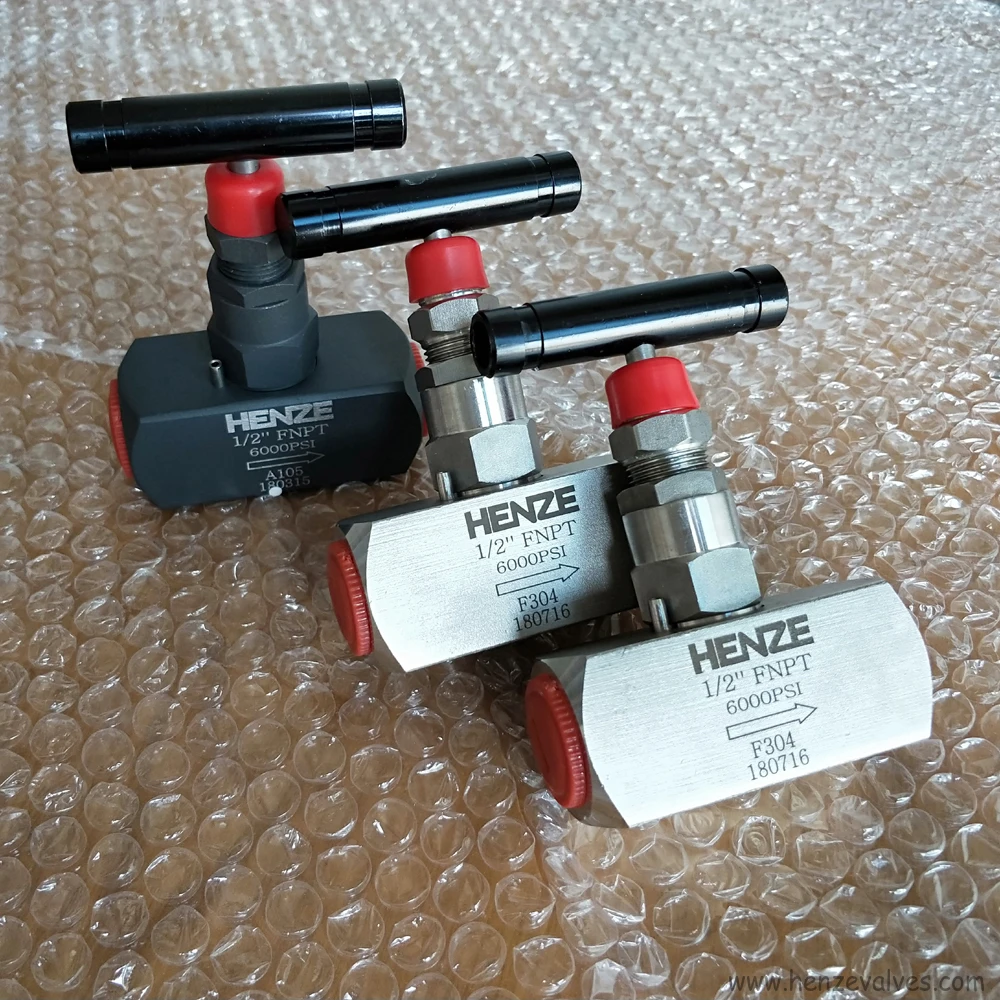 
Female Threaded Needle Valve FNPT NPT BSP--F SS A105 F304 F316 SAF2205 SAF2507 