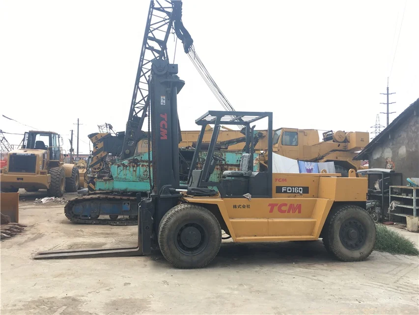 Used Tcm Fd 160 Forklift, Secondhand Tcm 16t Forklift in Good Condition