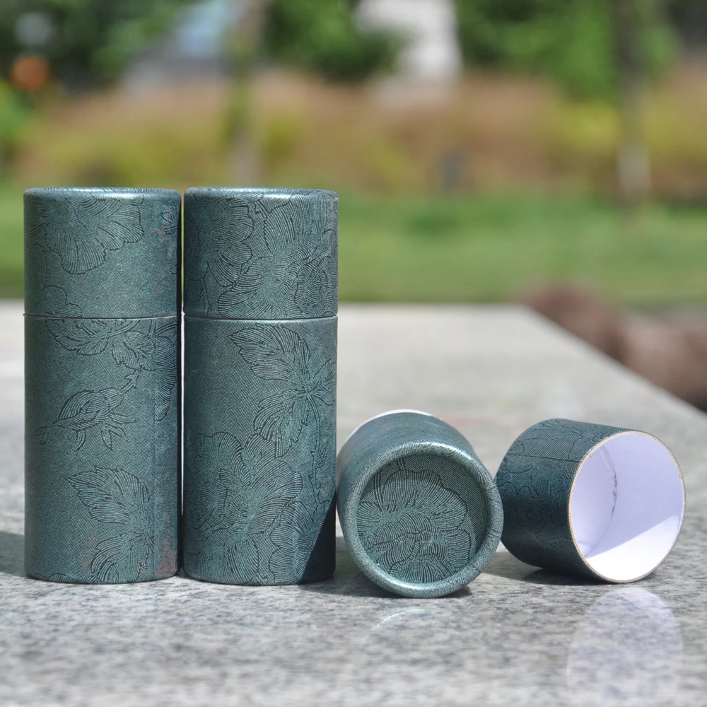 Firework Kraft Paper Carton Tube Packaging for Glass Dropper Bottle