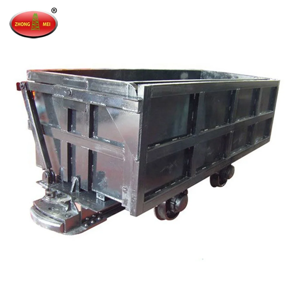 KZ1.2 Curved Rail Side Dumping Mine Car/Narrow Gauge Mine Car