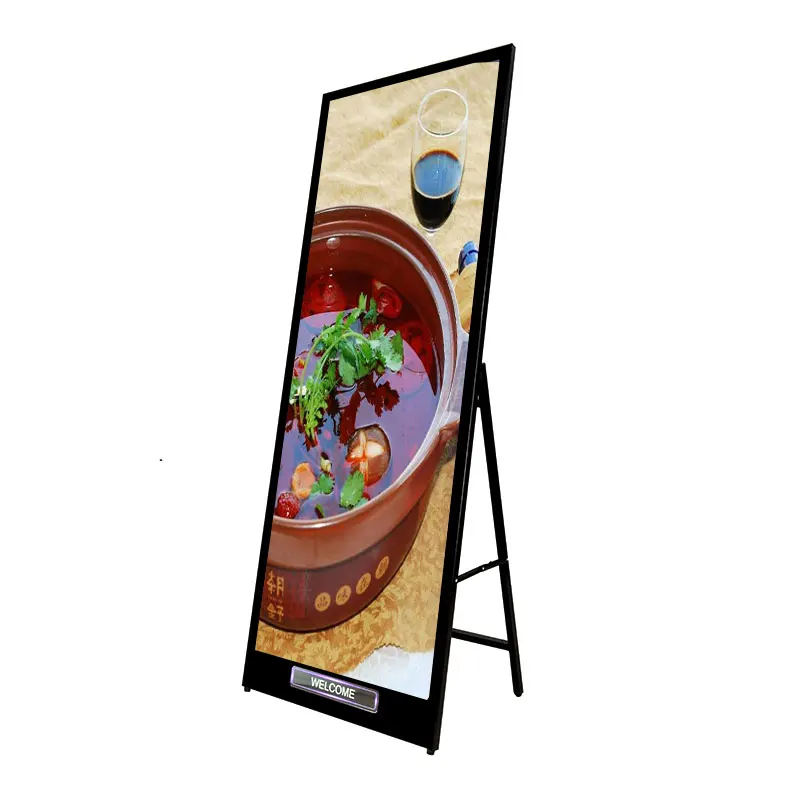 
led sign outdoor display led signs outdoor advertising 42 inch floor stand lcd touch screen advertising display 