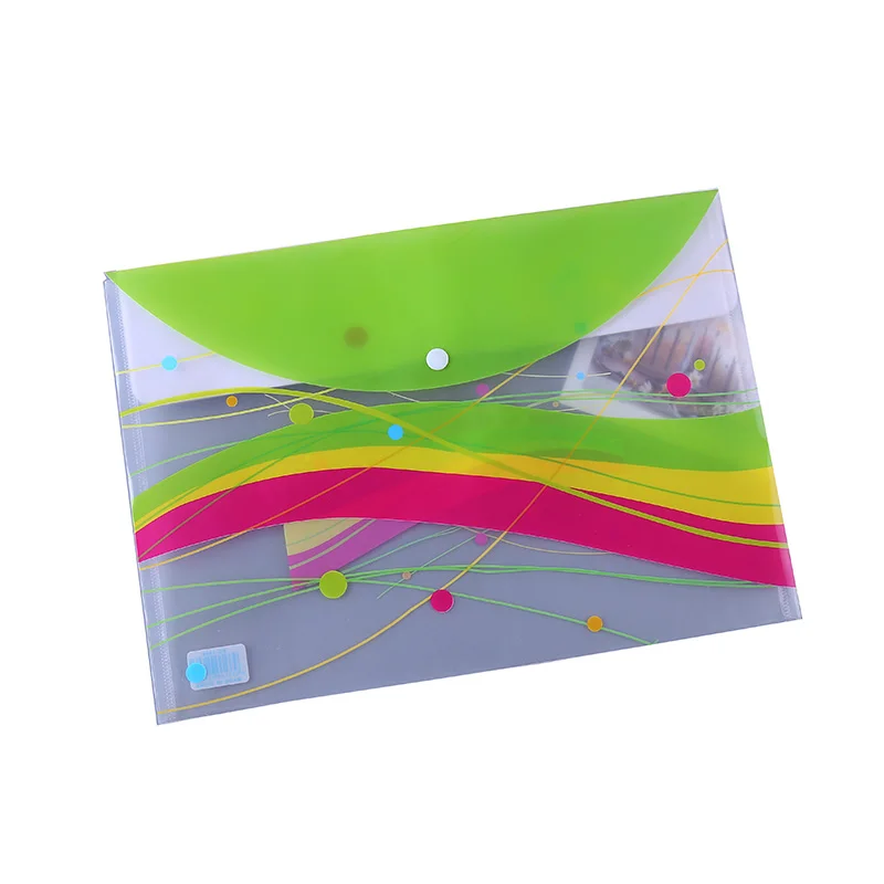 a4 size plastic poly document bag presentation folder personalized