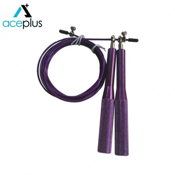 Прочная регулируемая алюминиевая ручка, кабель для скакалки в тренажерном зале
