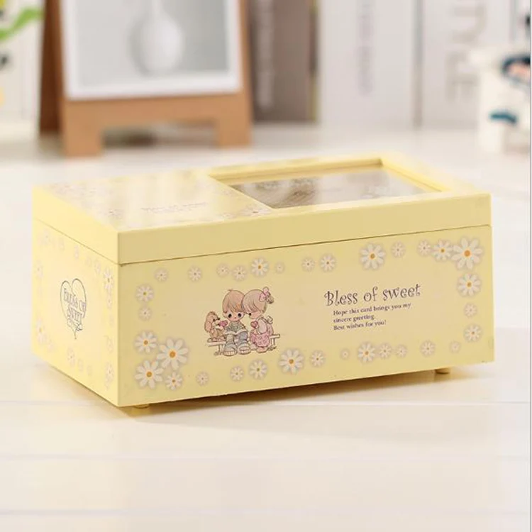 Creative Dancing Ballerina Jewelry  Music Box Happy Birthday Souvenir Gift Music Box