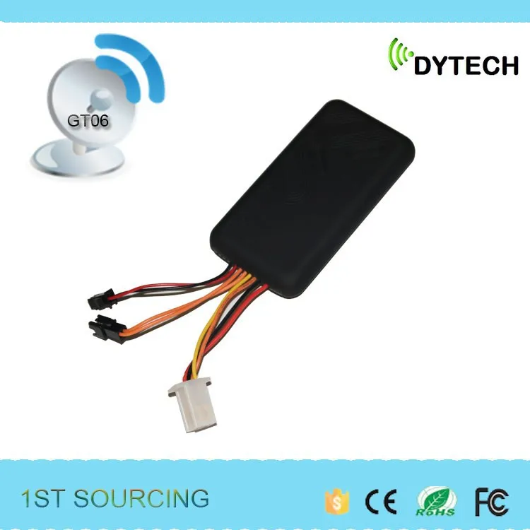 DYEGOO car GPS tracking device GT06 with Sos button voice monitor  high speed platformIOS & Android APP