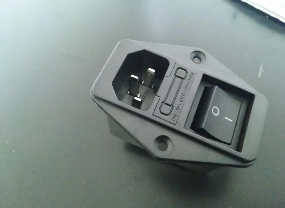 Разъем IEC DBI5 3A, шнур питания переменного тока, шумовой фильтр EMI