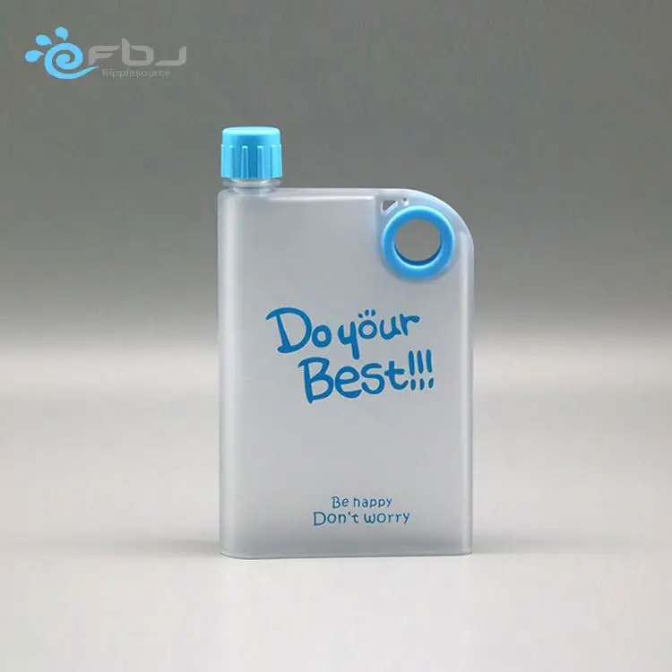 2020 Most Popular and creative Recyclable Plastic mini notebook Water Bottle