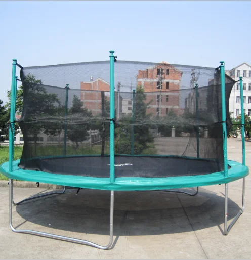 Large Household Gymnastic Bungee Trampoline with Safety Net and Enclosure for High Jump