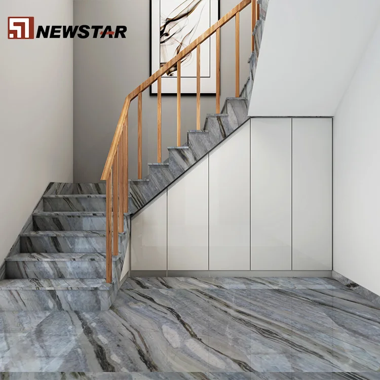 
Newstar China Blue River Blue Danube Marble Jade Slabs Blue marble slab 