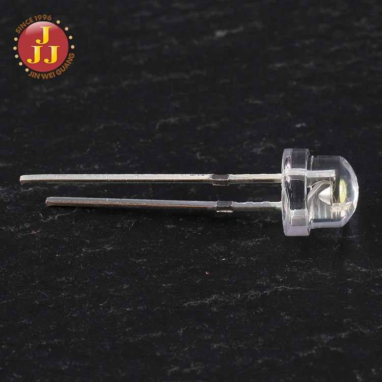 Straw hat 5mm led diode red/yellow/blue/white/green/pink/violet color