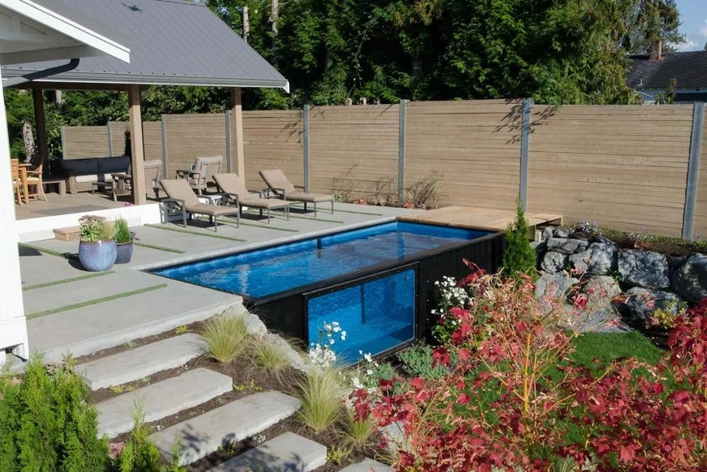 20ft  shipping container swimming pool