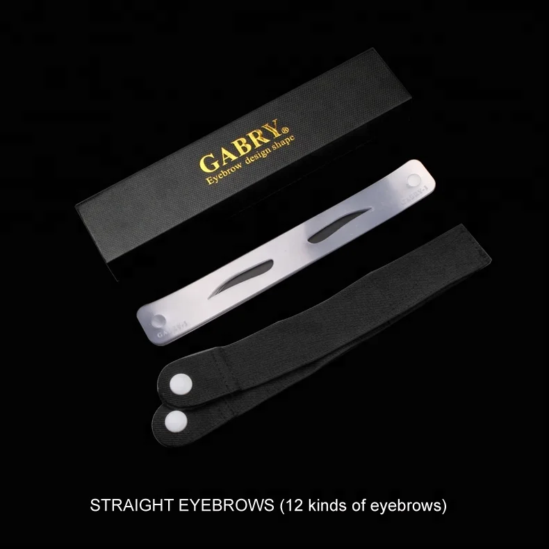 
Accurate Semi Permanent Makeup Stencils Best Plastic Eyebrow Design Tool Ruler Measure Shaping For Eyebrow Tattoo 