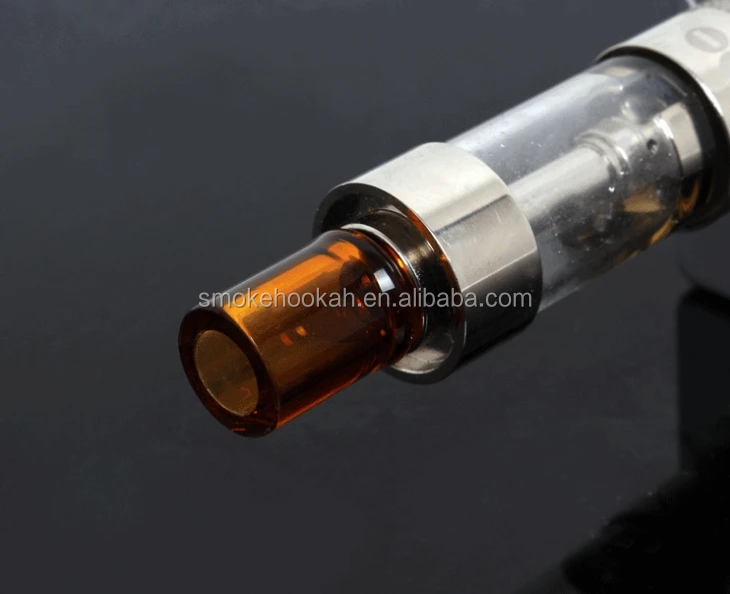 New Product E Cigarette Pyrex Glass Drip Tip , Fashional Amber Glass Drip Tip By Smokehookah