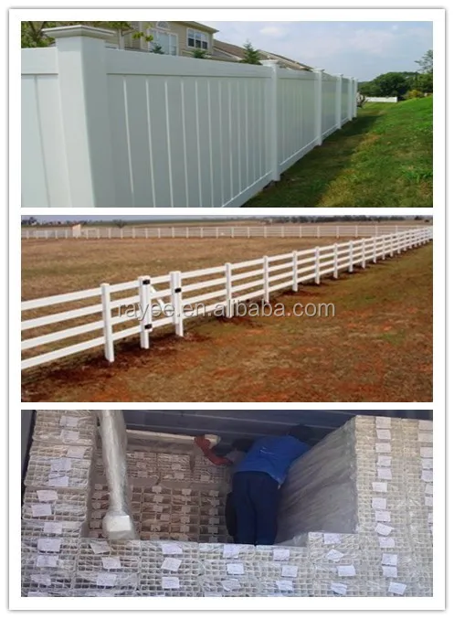 ASTM Certified 20 Years Lifetime UV Proof Vinyl PVC Fence Panels