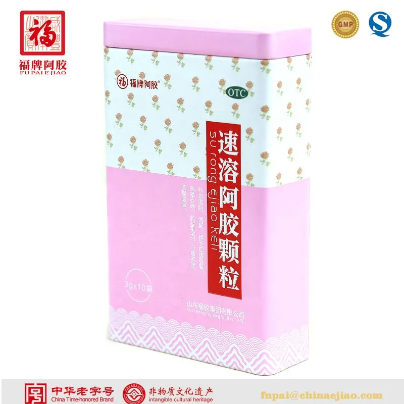 
INSTANT E-JIAO GRANULE for beauty anti-aging/Medicinal Tea, FUPAI Brand, 100% E-Jiao 