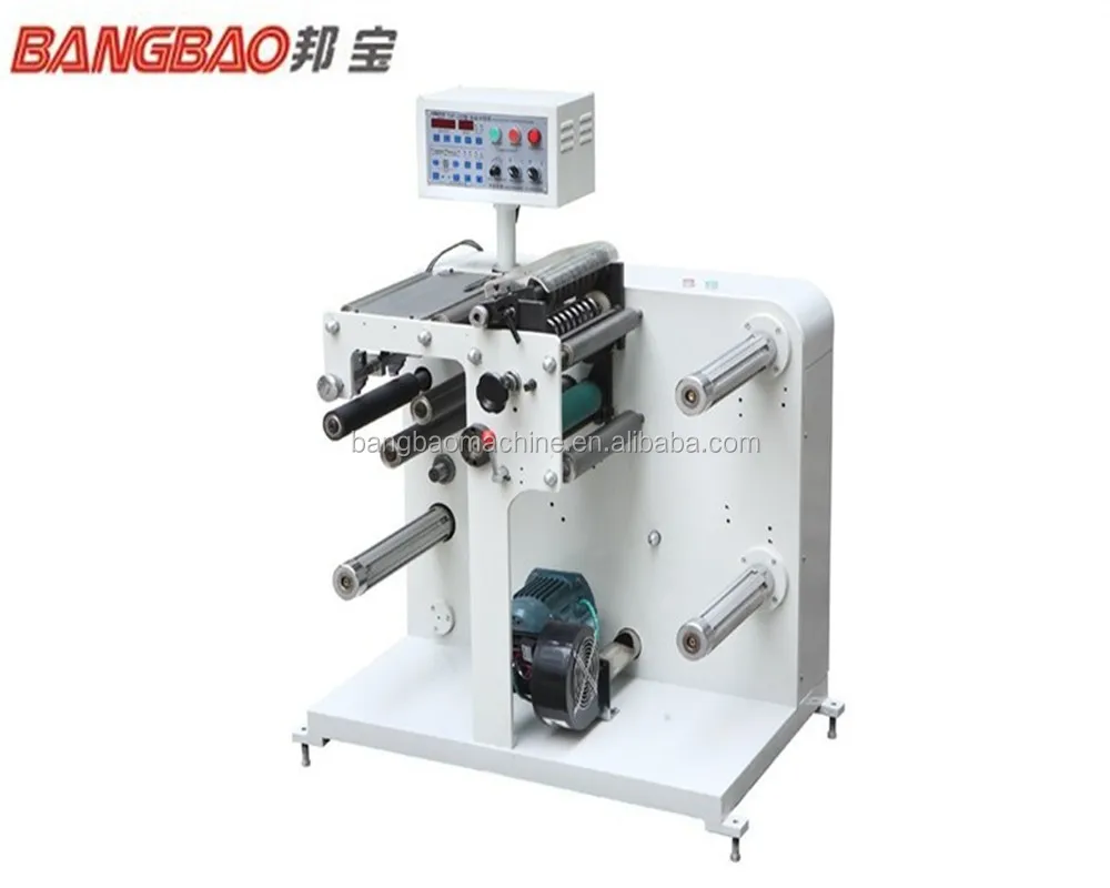 high speed blank adhesive labels tape slitting making machine