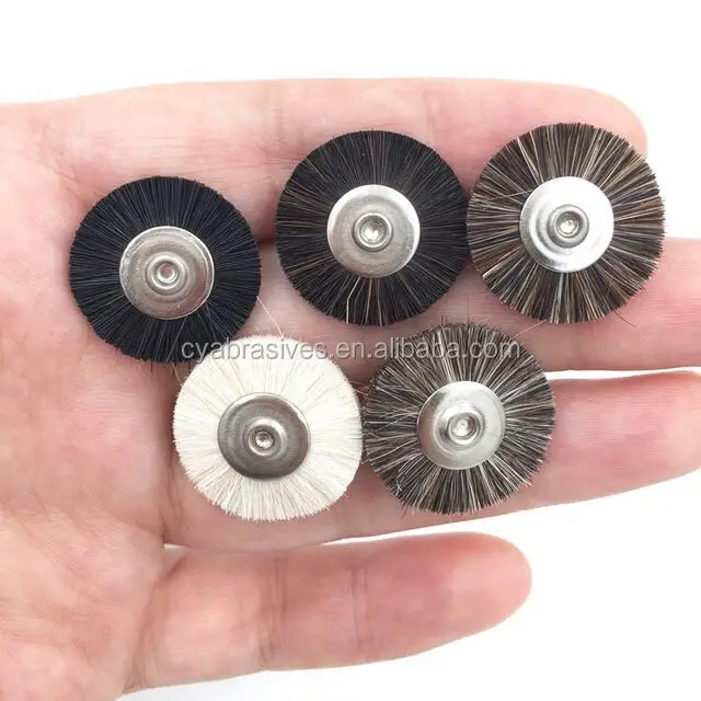 ChiYan Professional Wholesale Cheap High Quality Mini Rotary Tools Goat Hair Nail Drill Polishing Clean Brush