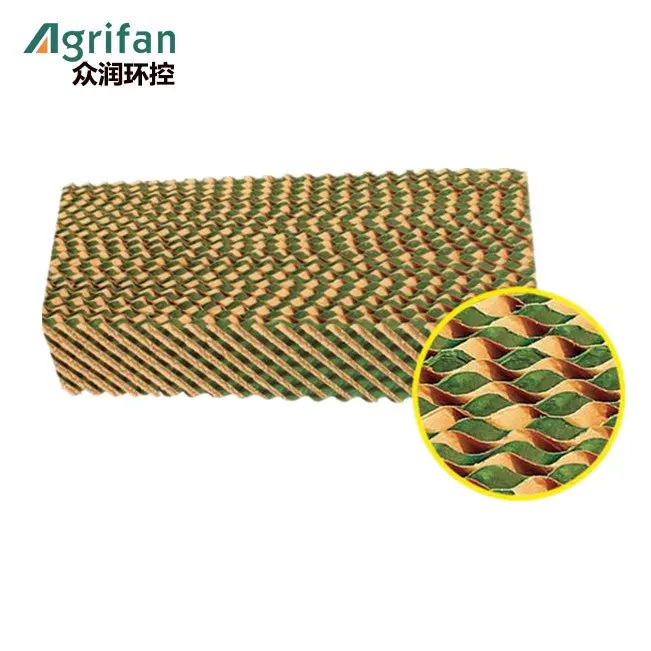 
Honeycomb evaporative cooling pad panel 