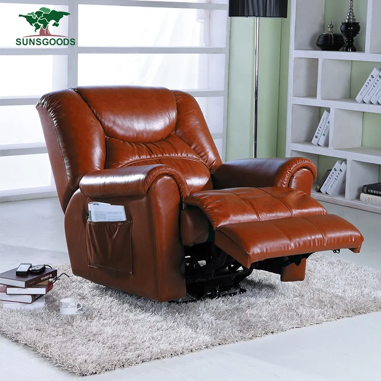 
Custom Genuine Leather Lazyboy Electric Recliner Chair India, European Recliner Chair Living 