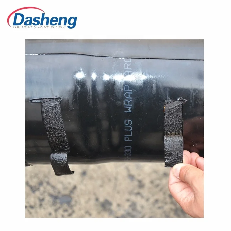 3 Layers Anticorrosion Radiation Cross Linked Polyethylene Backing Heat Shrinkable Sleeve for Girth Weld
