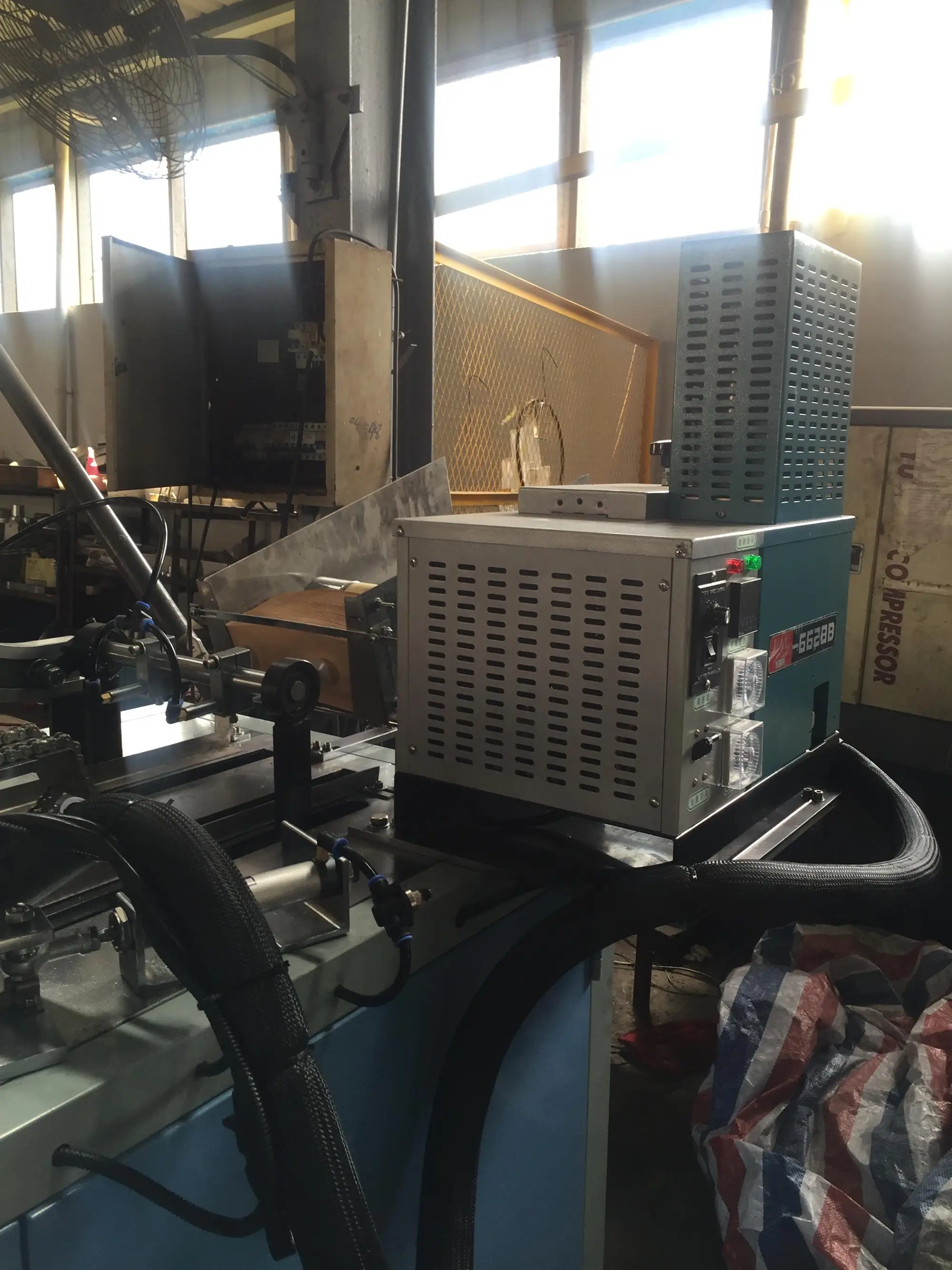 SINI-JBZ-BG Automatic Coffee Cup Sleeve Forming Machine, double wall paper cup sleeve making machine