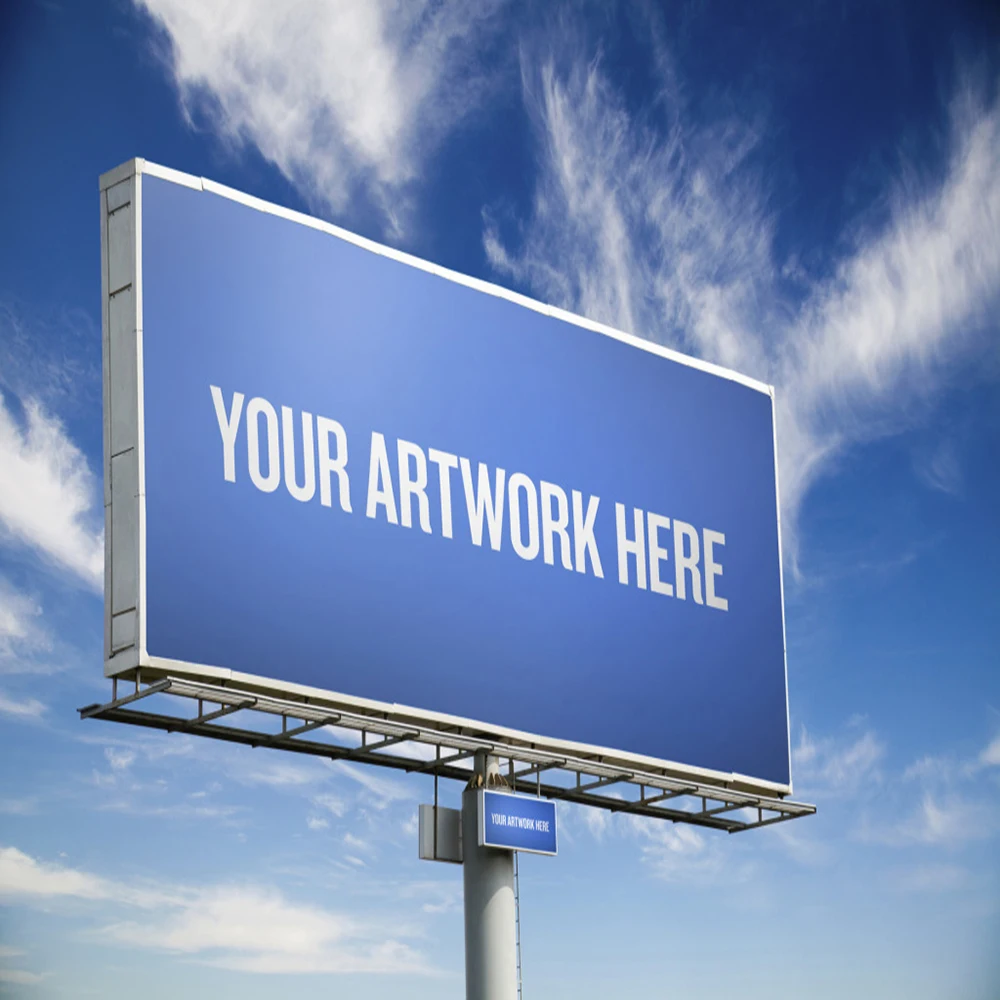 Крупногабаритные дорожные Антикоррозийные металлические стальные конструкции для рекламных щитов на открытом воздухе