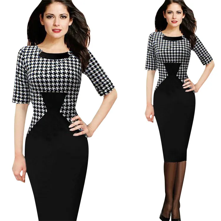 
Wholesale Woman Long Sleeve Suit Office Work Dresses Online 
