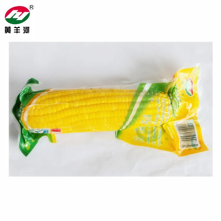 Вакуумная упаковка желтые сладкие кукурузные кобры