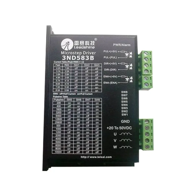 3ND583B/Leadshine Driver 3ND583/3phase stepper Drive/ driver For Cnc Router Laser engraving Machine/Three-phase Step