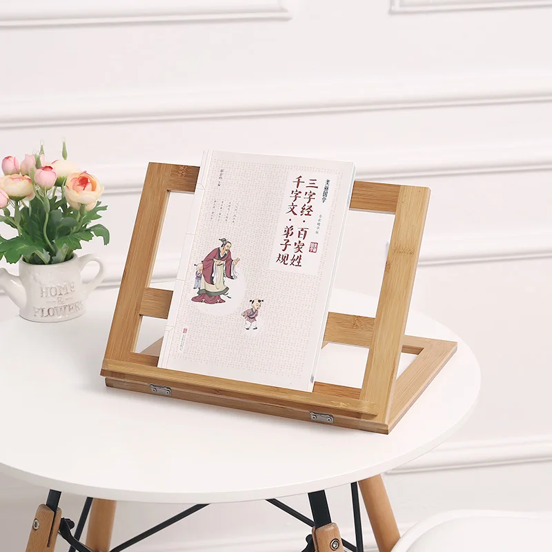 Дешевая Подставка для книг из бамбука