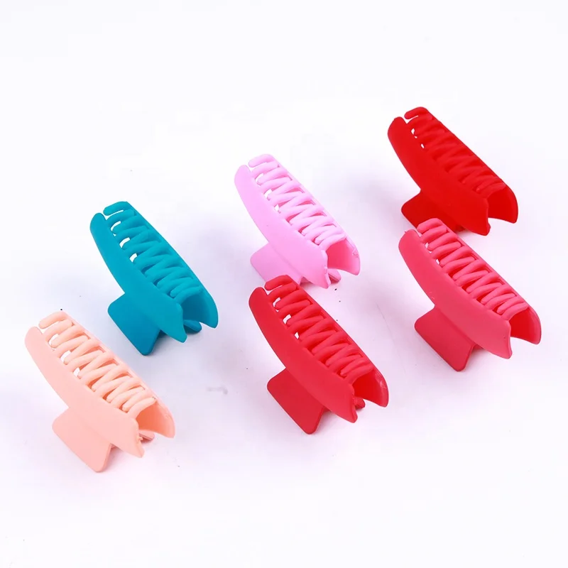 
Girls Plastic Hair Clip Plain Kids Hair Claws Accessories HX-70 