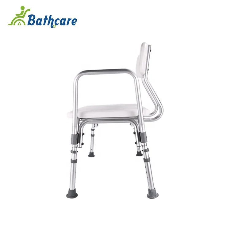 Lightweight Older People Padded Shower Bath Chair for Bathroom