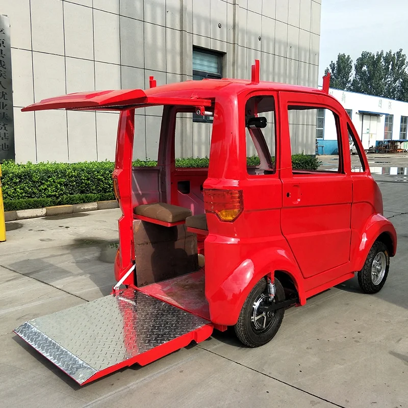 Новые Загрузки кресло-коляска велосипед/детскй 4-колесный Электрический кабина закрытого типа, скутер, способный преодолевать Броды для пожилых людей с ограниченными возможностями