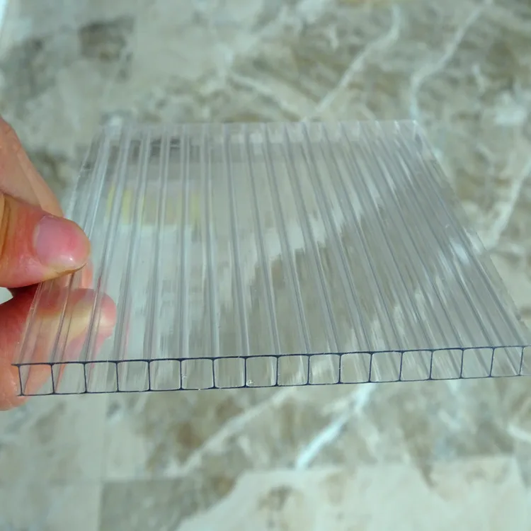 Полый лист из поликарбоната, 4/6/8/10 мм, изготовлен из 100% натурального материала Bayer, 10 лет гарантии, полый лист из поликарбоната