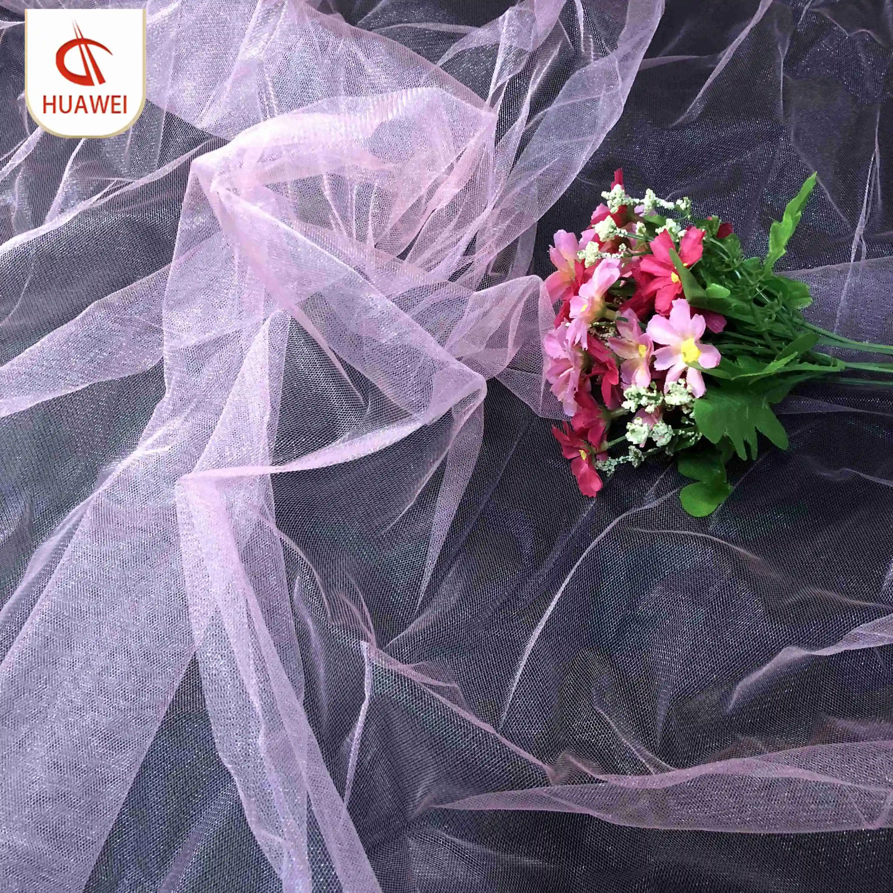 Блестящая нейлоновая сетчатая ткань шириной 3 м 20D