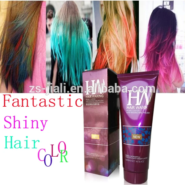 MSDS raw material meterial gmp workshop semi permanent crazy hair dye colors