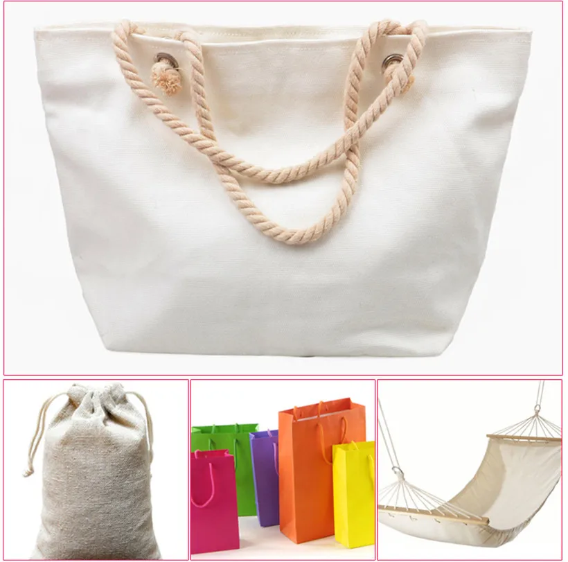 Wholesale 3-strand twisted cotton rope/10mm macrame cord/decor DIY cords