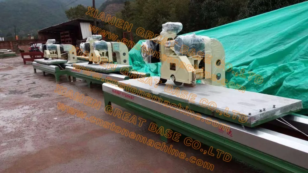 Manual Hand Granite Marble Slab Stone Cutting Processing Machine
