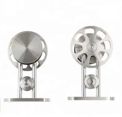 
modern design OEM factory price interior roller hardware handle sliding barn door 