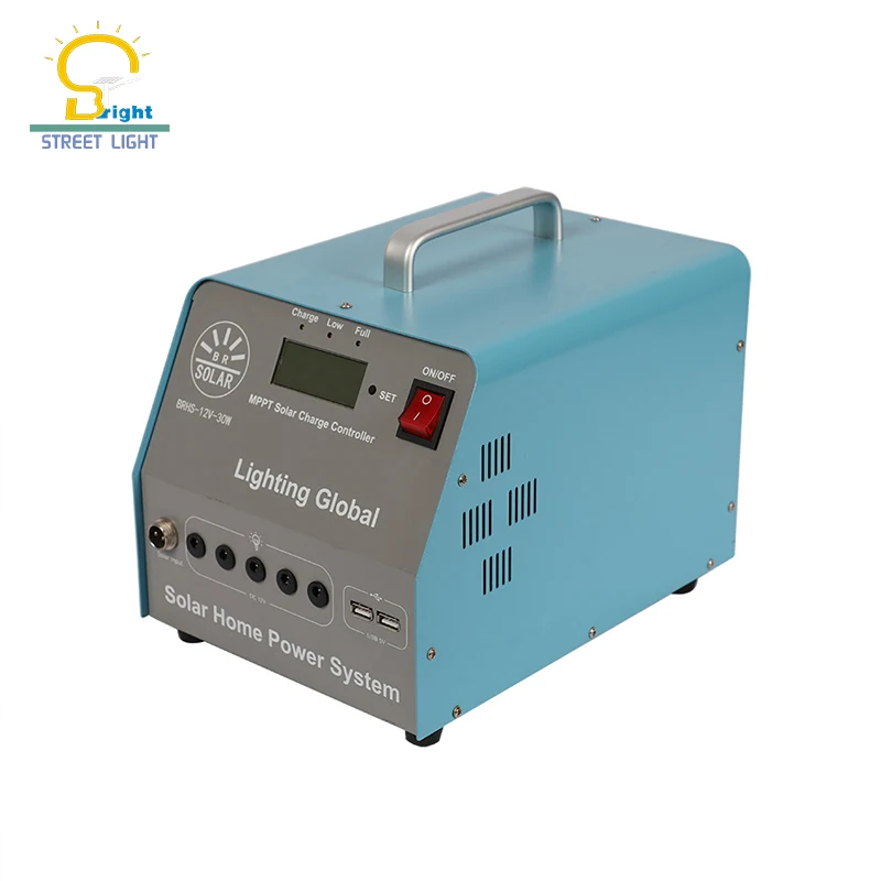 AS 2 Years 30W-30Ah LCD Display solar home kit