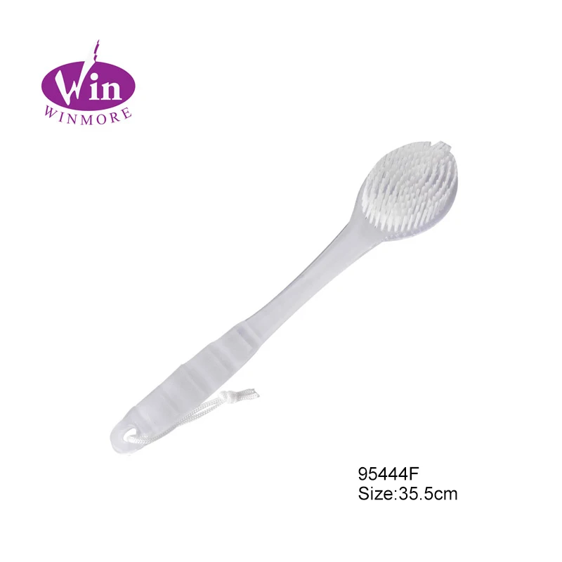 Пластиковая щетка с длинной ручкой, нейлоновая щетка для душа, ухода за кожей, очистки тела, ванной