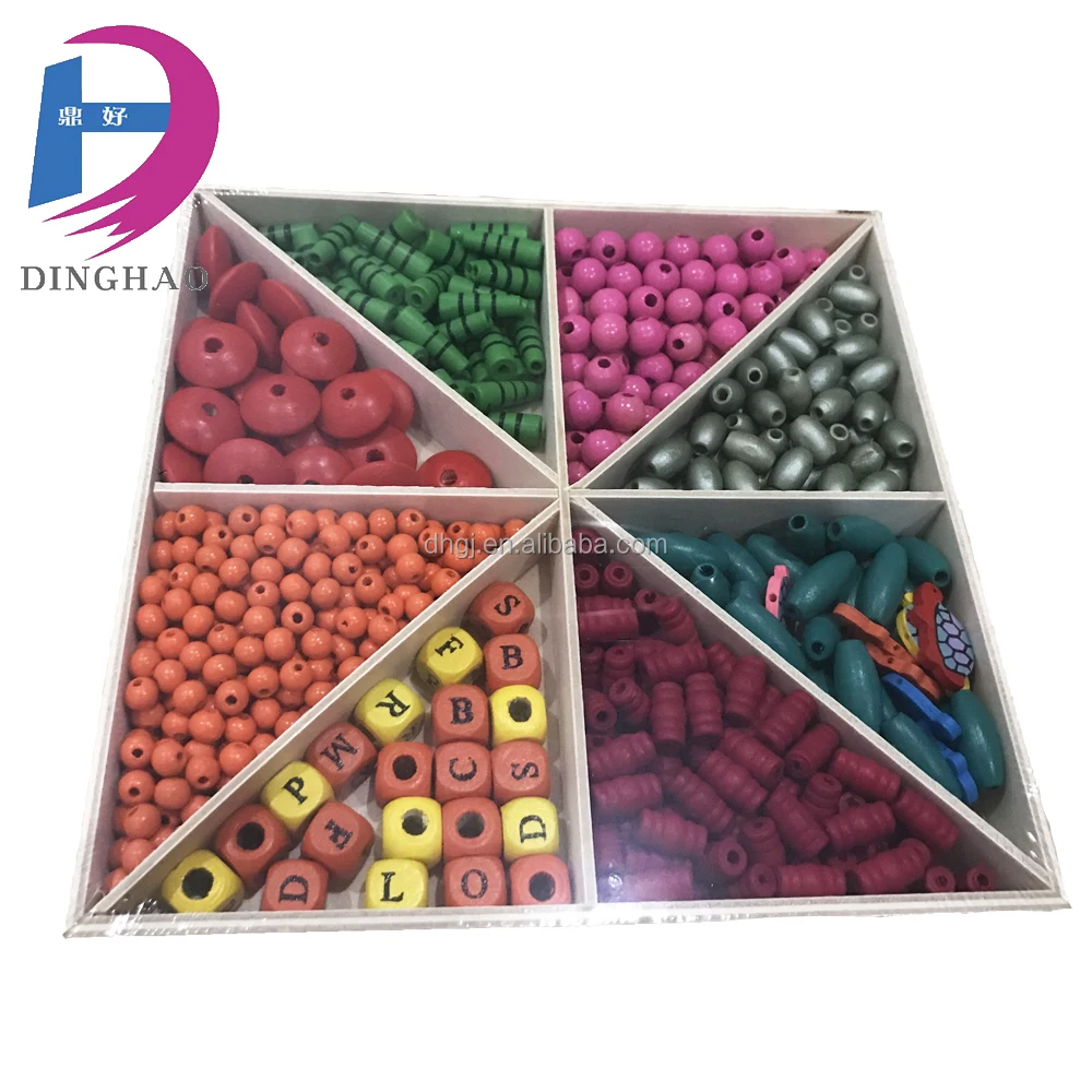 Natural wood alphabet beads for Jewelry,DIY wood craft