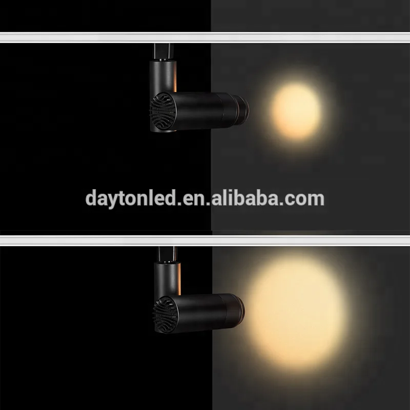 Commercial and architecture LED Lighting Manufacturer Zoomable COB Track Spotlight 10W-30W for Art gallery/Museum Lighting