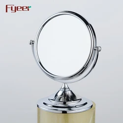 Fyeer Attractive Double Side Round Magnification Makeup Mirror for Beauty