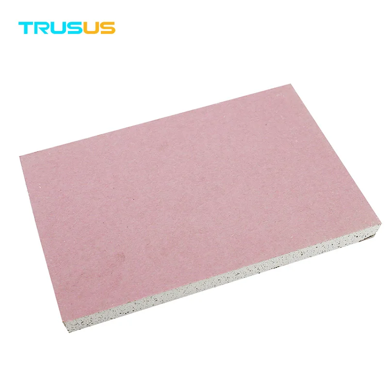 4x8 12mm Fireproof Sound Fire Proof Rated Resistant Prices Paper Faced Drywall Gypsum Board Plasterboard Fire Resistance Rated