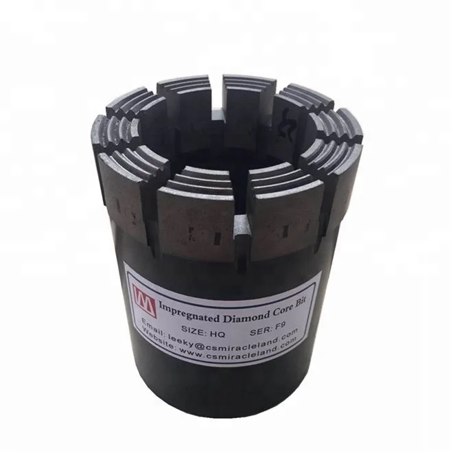
 HQ Diamond Core Drill Bit for Mineral Exploration/Core Sampler Drilling  