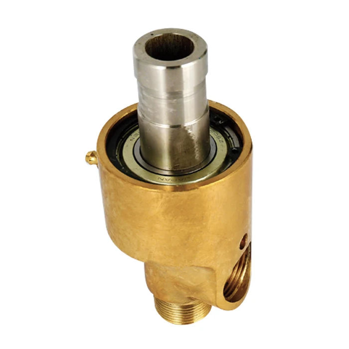 new copper hydraulic fitting rotary joint rotating swivel mechanism