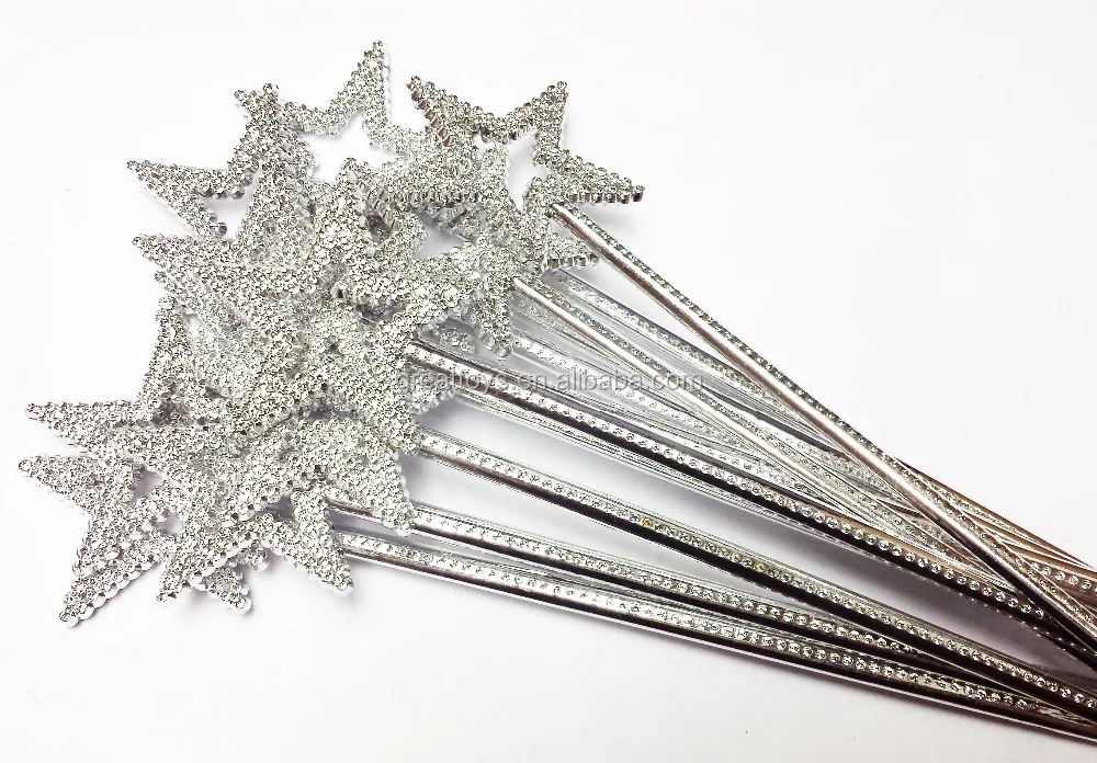 14Inch (35cm) Kid Girl Prince Wand Star Princess Birthday Party Favors Toy souvenir wholesales pretend giveaways back to school