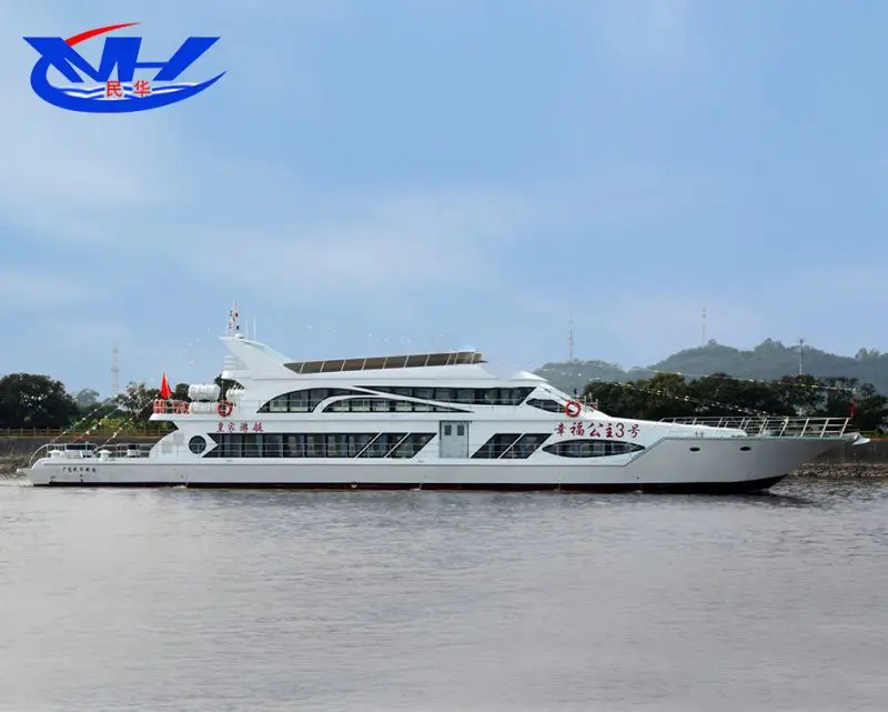 
39m open canopy hard top fiberglass passenger boat 